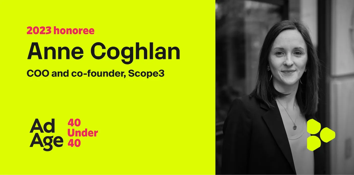 Cheers to the ad industry’s “Green Guardian,” Anne Coghlan