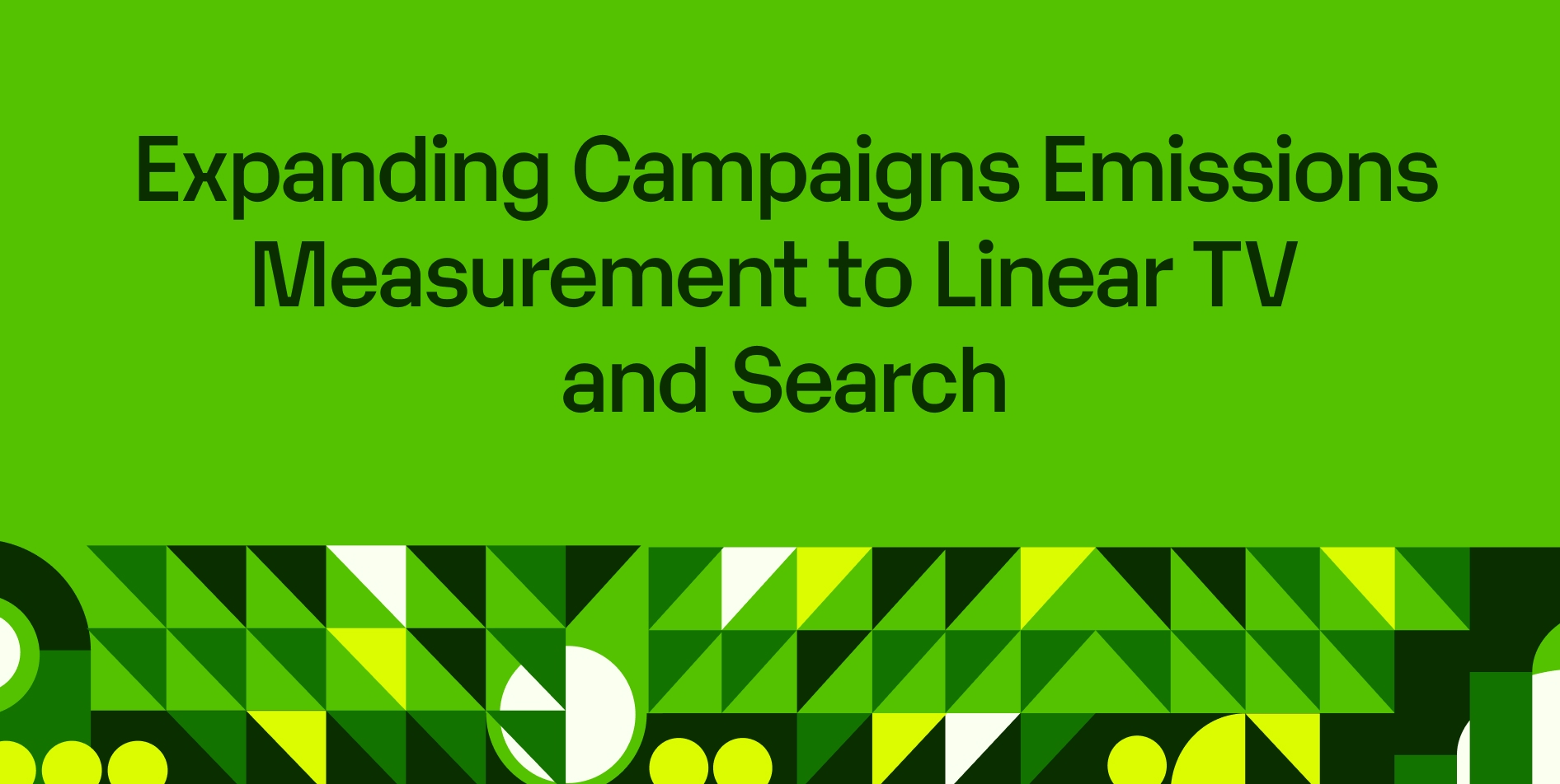 Omnichannel in Focus: Scope3 Adds Linear TV and Search to Emissions Reporting 